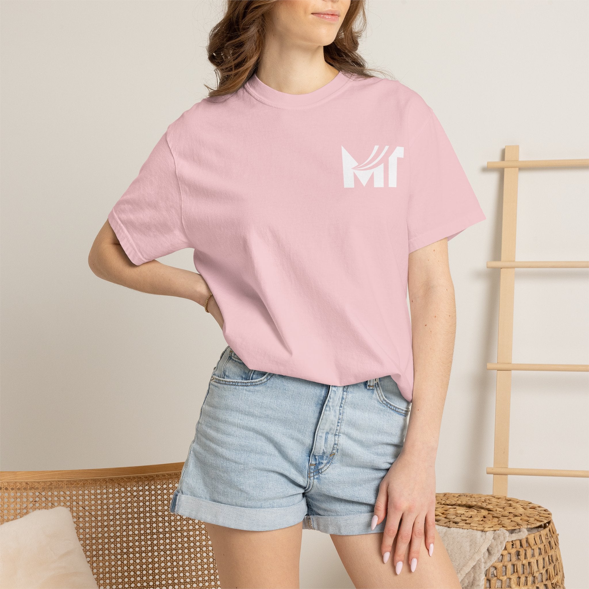 T-Shirt — Plain White Classic Crew Neck Tee