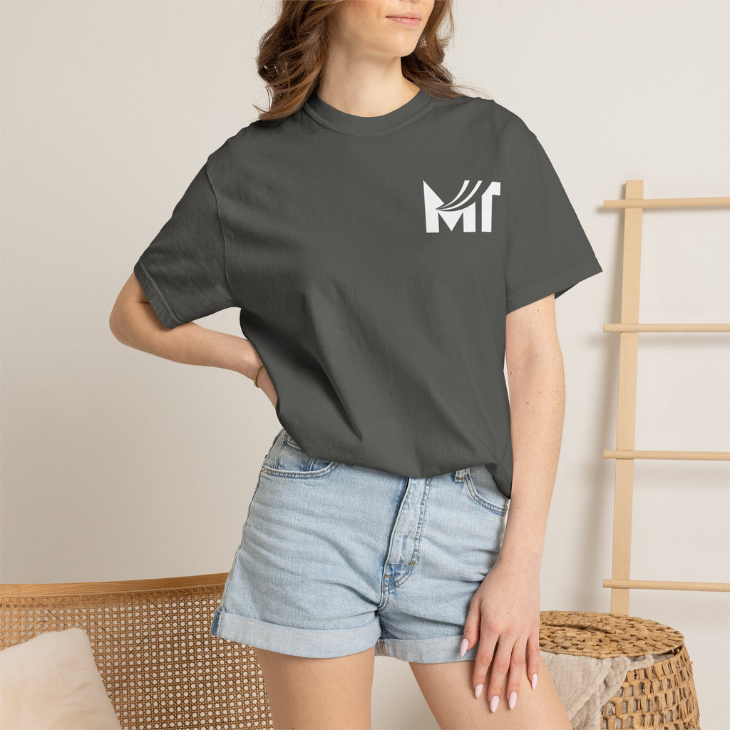 T-Shirt — Plain White Classic Crew Neck Tee