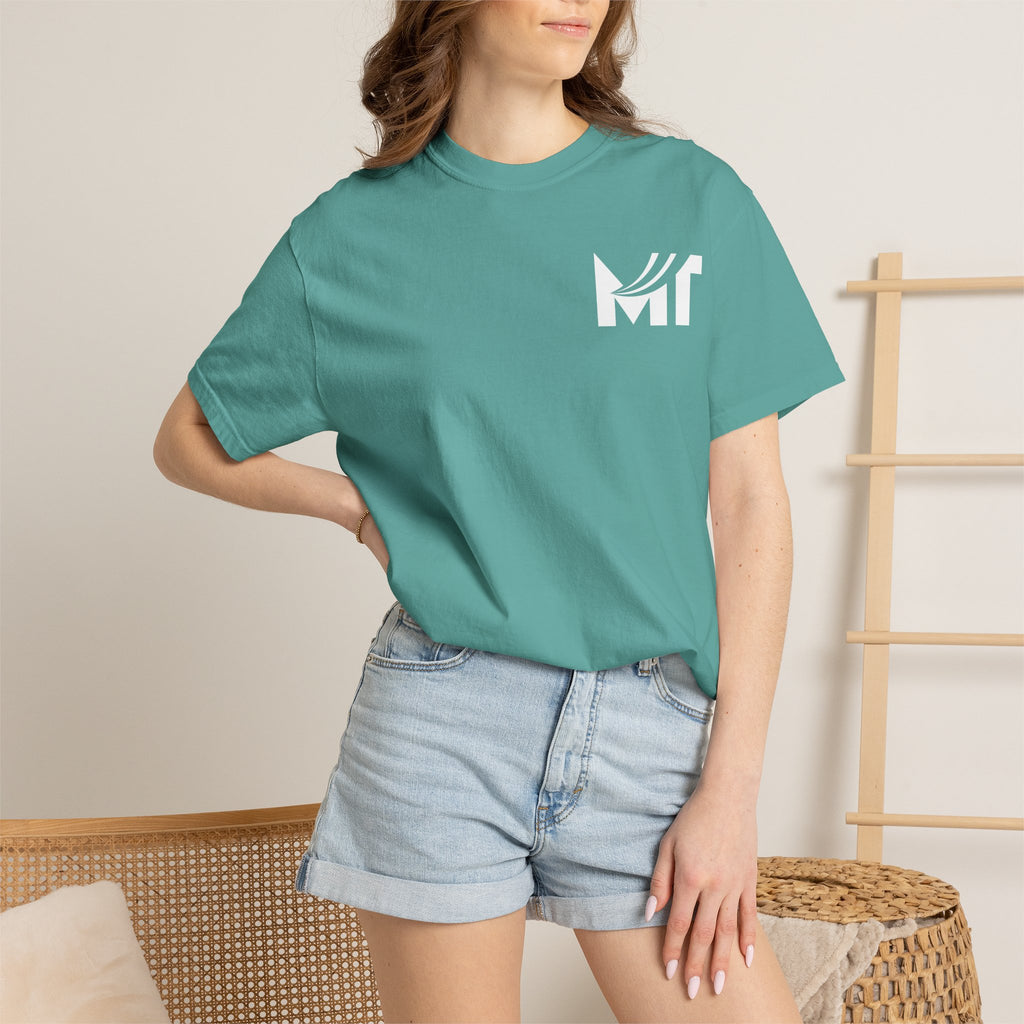 T-Shirt — Plain White Classic Crew Neck Tee