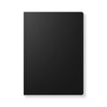 Minimal Black & White M Letter Softcover Journal — Modern Monogram Notebook