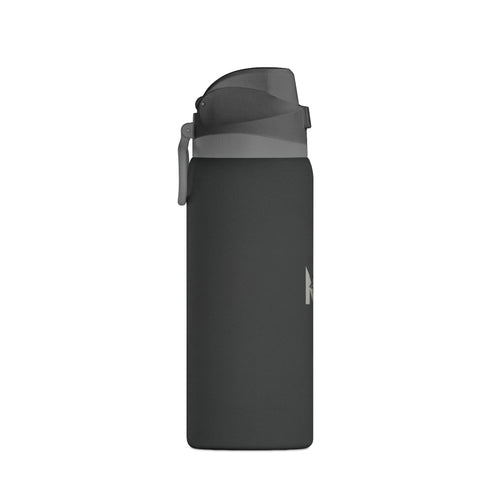 32oz Insulated Water Bottle — Matte Black Oasis, Leak‑Proof Hydration Bottle
