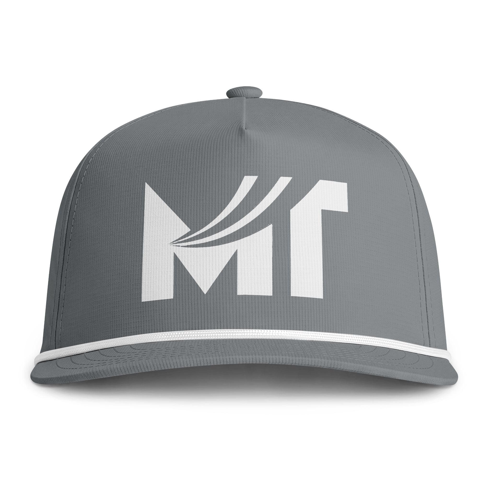 Sunwashed Rope Cap - Retro Washed Trucker Hat with MT Logo