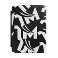 Kindle Case - Black & White Geometric M Pattern Protective Cover