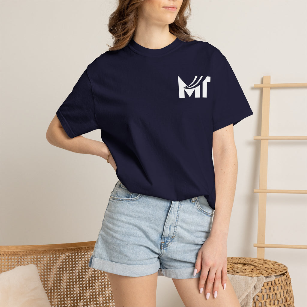 T-Shirt — Plain White Classic Crew Neck Tee