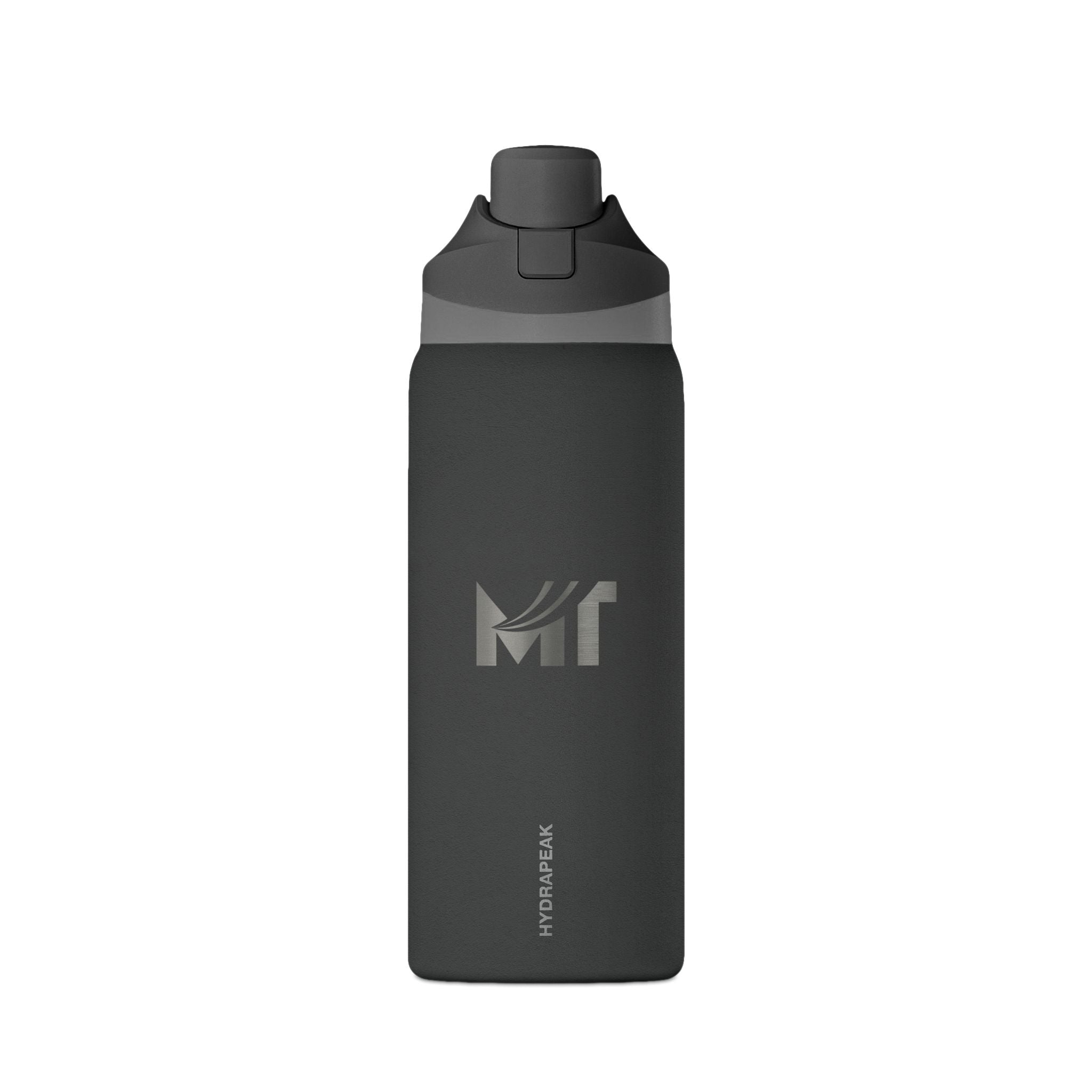 32oz Insulated Water Bottle — Matte Black Oasis, Leak‑Proof Hydration Bottle
