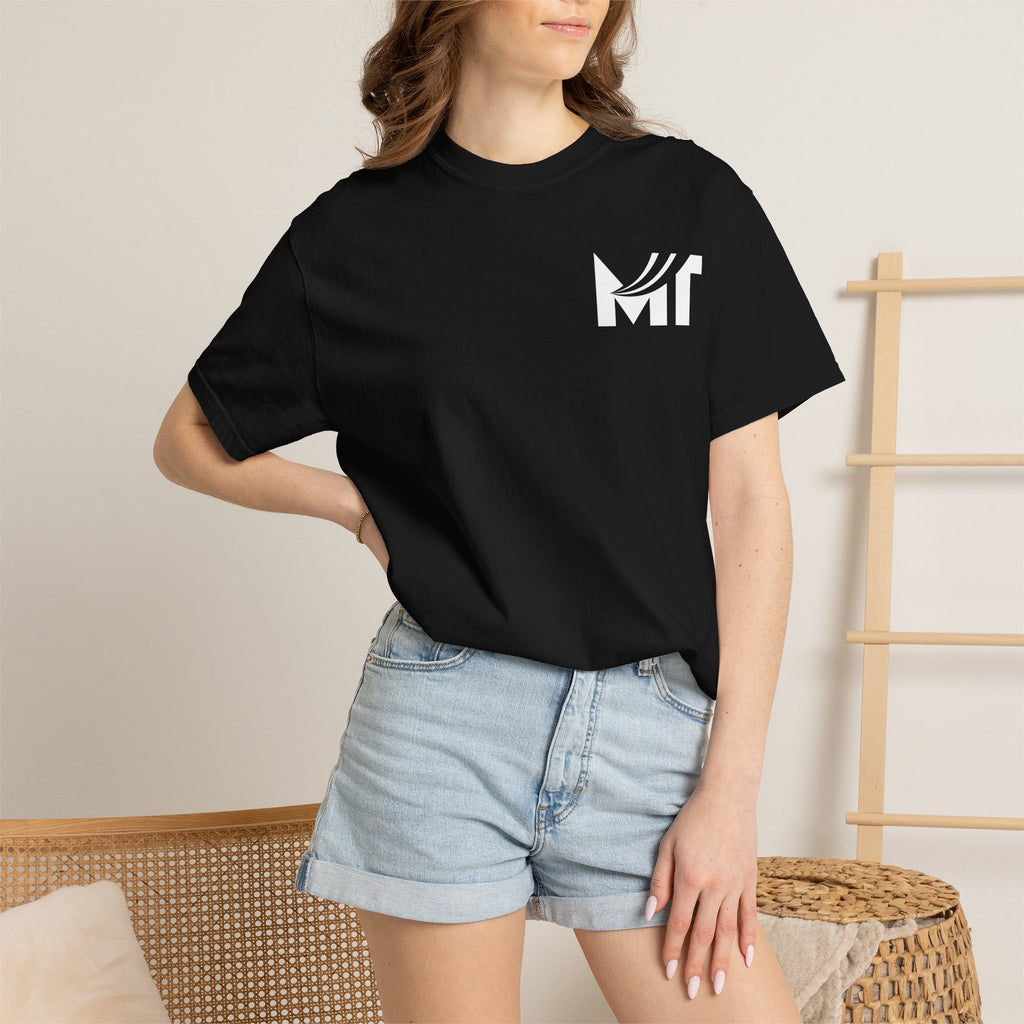 T-Shirt — Plain White Classic Crew Neck Tee