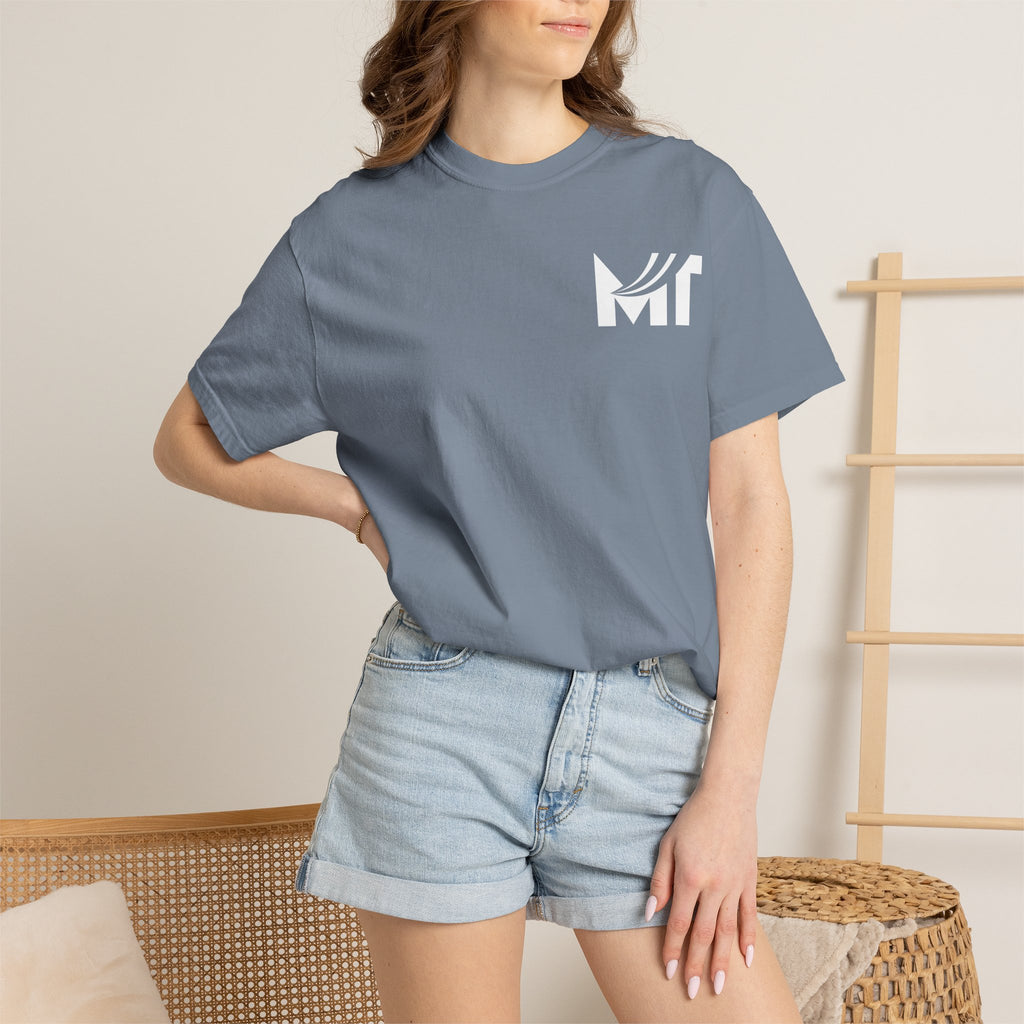 T-Shirt — Plain White Classic Crew Neck Tee